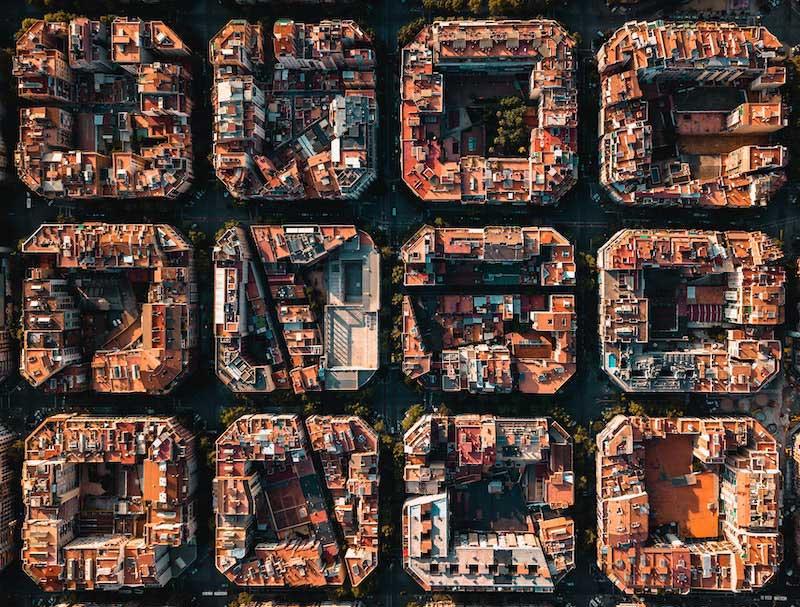 Barcelona from above